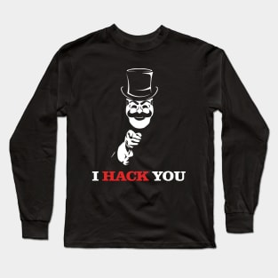 Uncle FSociety I Hack You Mr Robot Long Sleeve T-Shirt